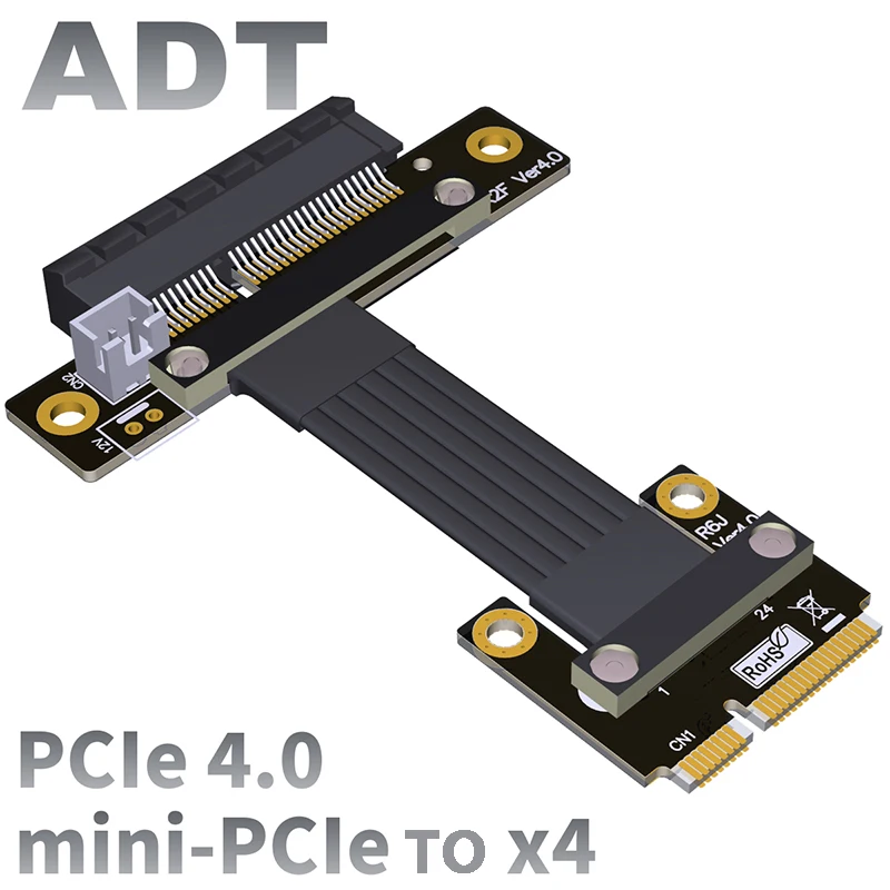 

Mini Pcie к PCIE X4 беспроводной сетевой адаптер Удлинительный кабель MPCIE MINIPCIE поддержка PCIE4.0 4X mPCIe WAN WiFi