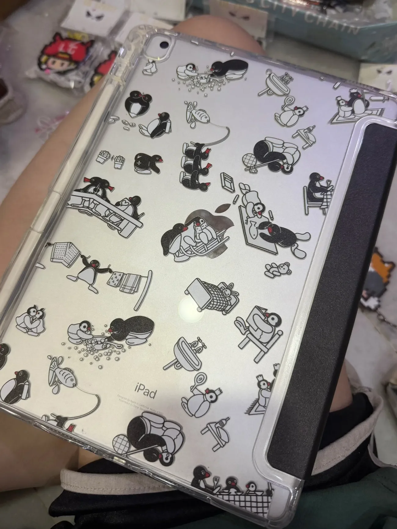 Y-vormige pinguïn illustratie  - Tablet And Accessories Bag recensie en prijs