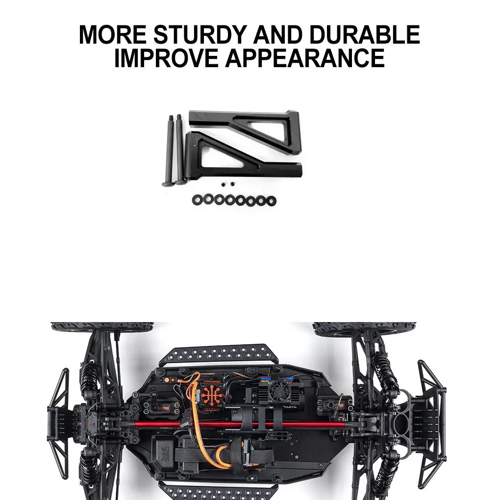 RCGOFOLLOW Aluminum Alloy Enhanced Front Upper Suspension Arm Rc Front Upper Suspension Arm For 1/7 Rc Front Upper