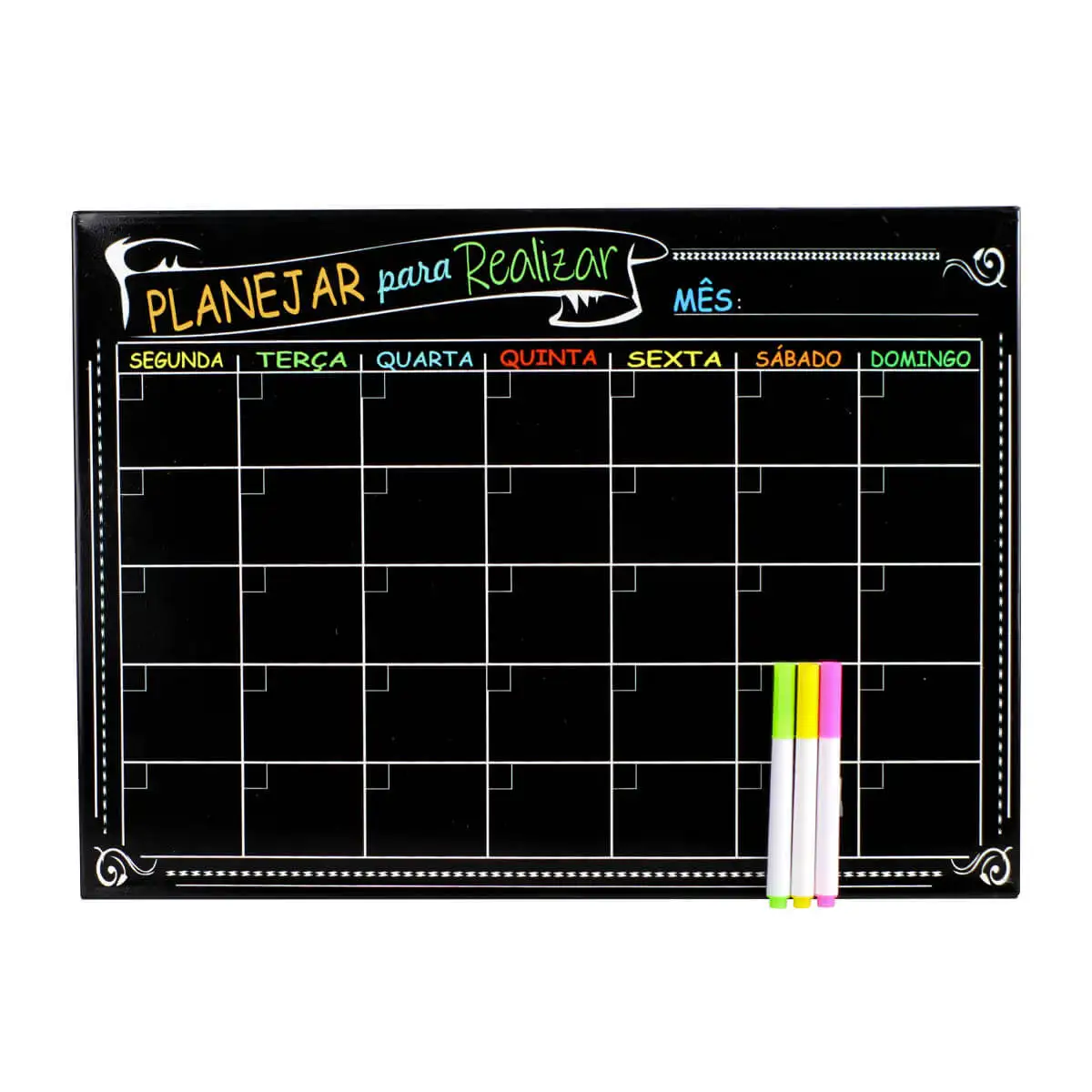 Mini Panel Plan and Perform Colorful 29x40 C/3 Pens