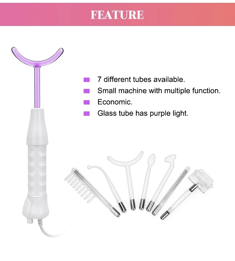 Electroterapia portátil de alta frecuencia, cuidado de la belleza de la piel, máquina de eliminación de manchas de mano, cara dirigida, cuerpo, manos, Reino Unido, UE, AU, EE. UU.