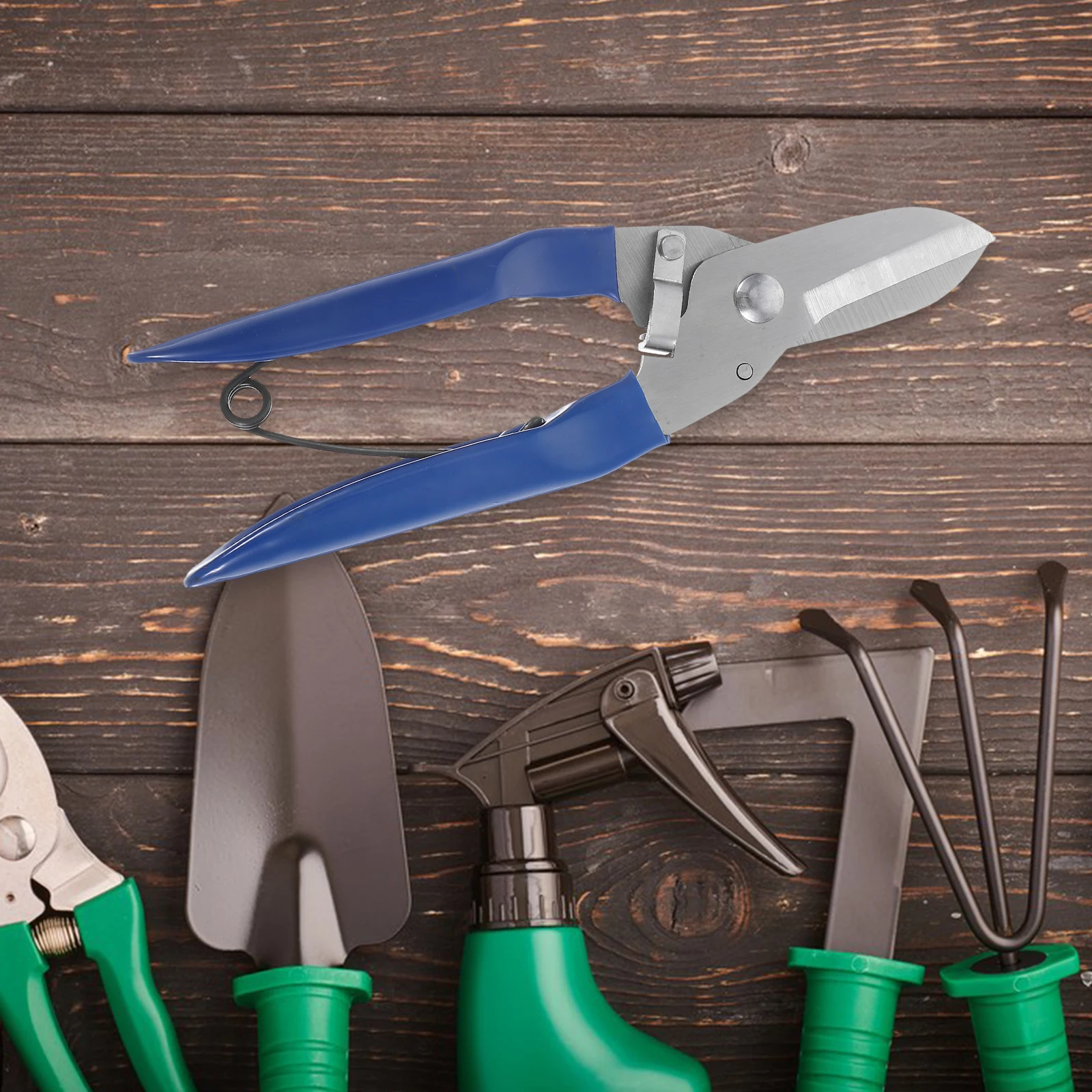 

1pc Heavy Duty Garden Pruning Shears Stainless Steel Handheld Tree Branch Clippers Bonsai Flower Arranging Lightweight Durable