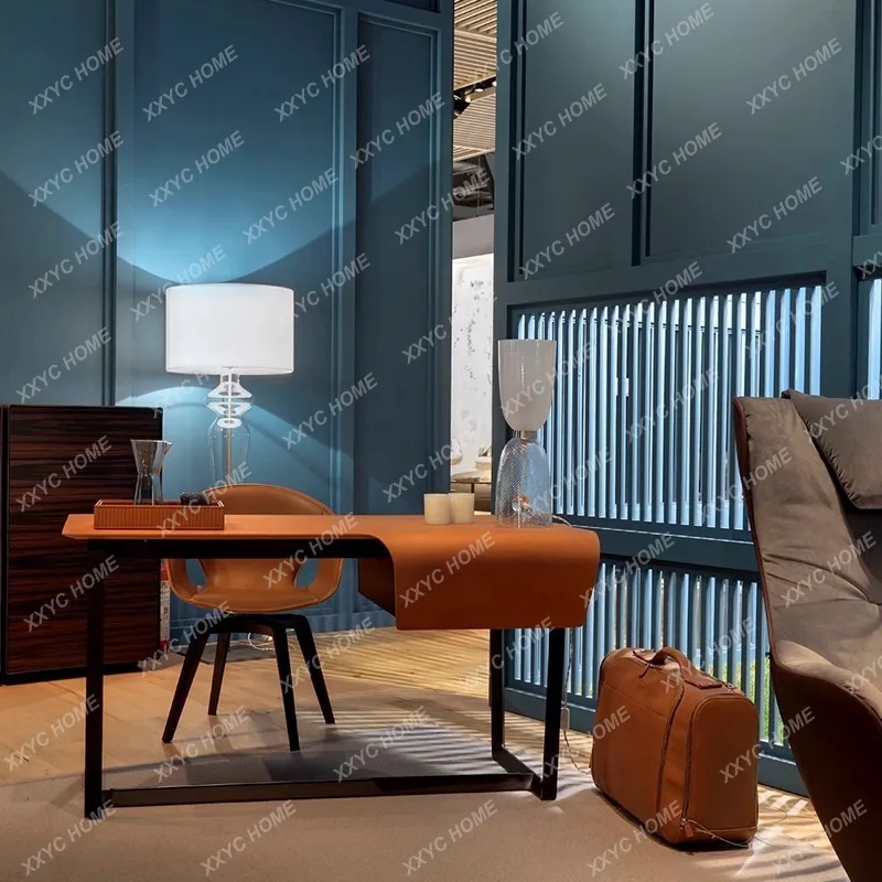 

Минималистичный стол LX: персонализированный, креативный, из массива дерева, для дома, учебы, офиса, письменный стол