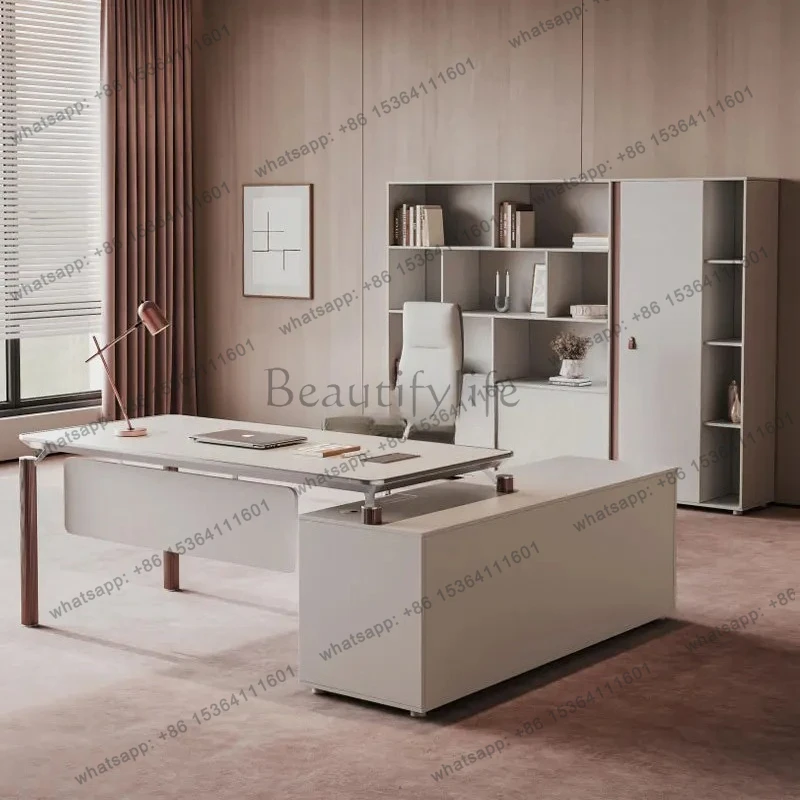 

generation simple high-end office President's desk Office furniture Large board table Study writing desk
