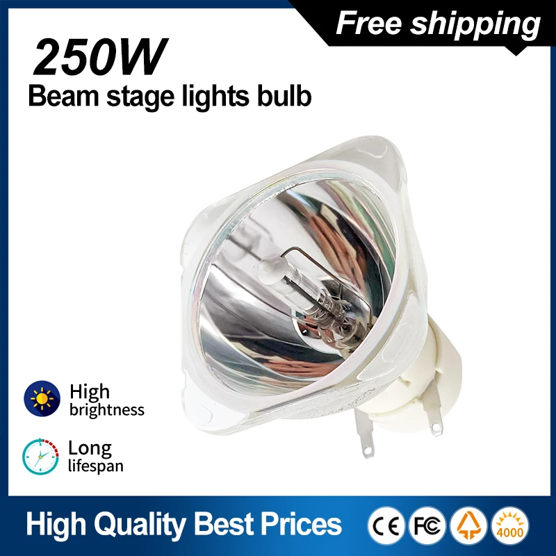 High quality 8R 250W LAMP moving beam 250w beam 8r metal halide lamps msd platinum bulbs