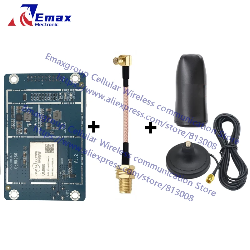 EM-OEMR980 Core Board Unicorecomm UM980 RTK GPS Module With EM-609 High-precision Antenna RTK GNSS Receiver