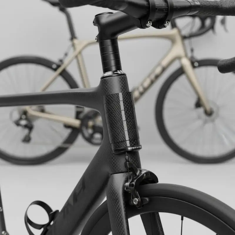 1 Stück Fahrrad-Carbonfaser-Unterlegscheibe 1-1/8" Vorbau-Unterlegscheibe 28,6 mm Fahrrad-Vorderradgabel – Detail 4