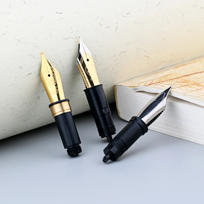 SCHMIDT NO.5 No.6 Germany JOWO BOCK Fountain Pen Nibs 18K EF/F/M 0.38MM 0.5MM 0.5MM Nib Luxury Office Student Writing Supplies