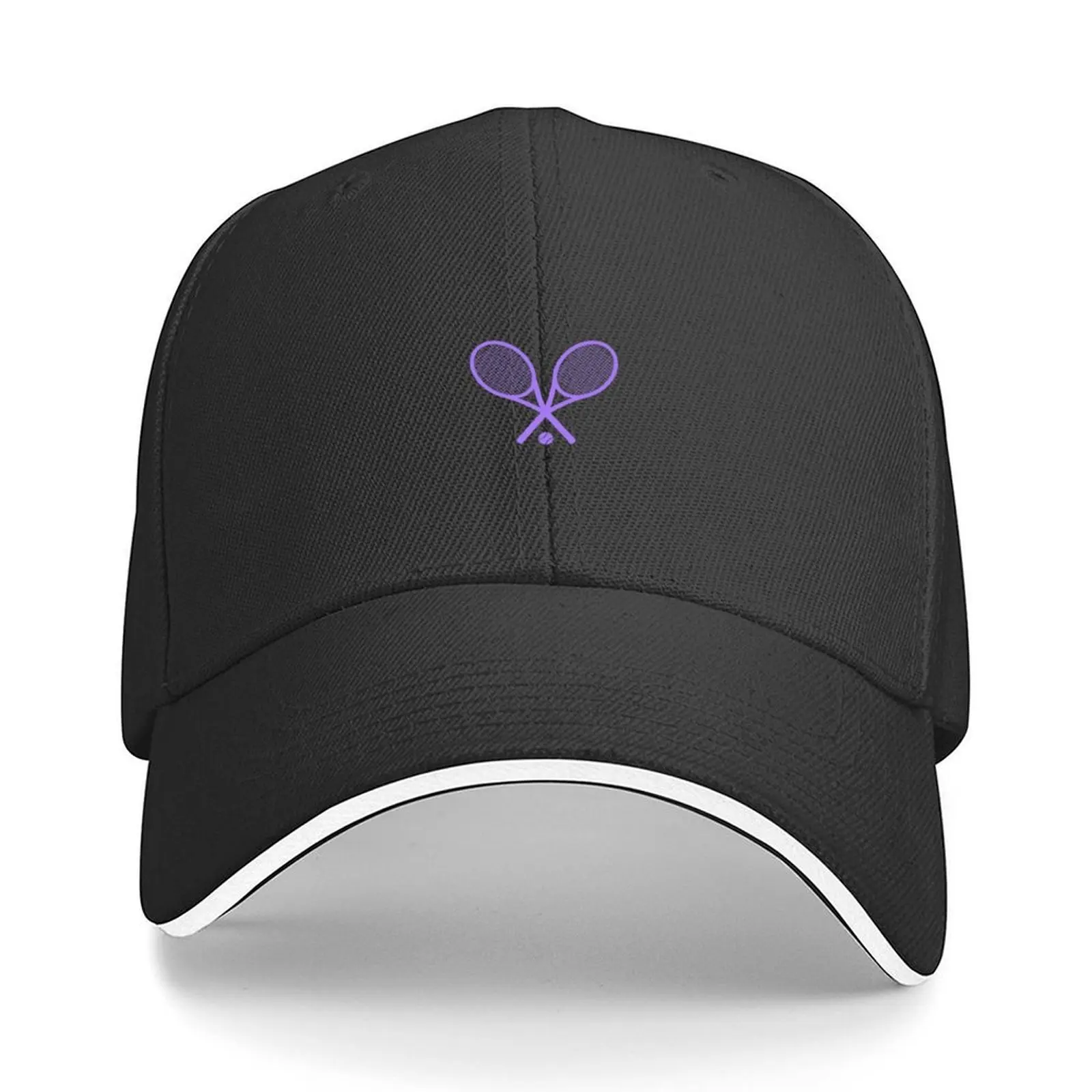 

Purple Tennis Racquets Baseball Cap golf hat genuine Wild Ball Hat fishing hat Beach Caps Women Men's