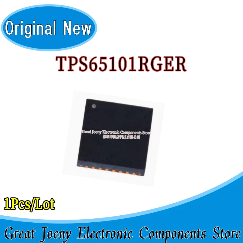

100% New Original TPS65101RGER TPS65101 IC Chipset VQFN-24 Bulk Best Price Plastic Casing