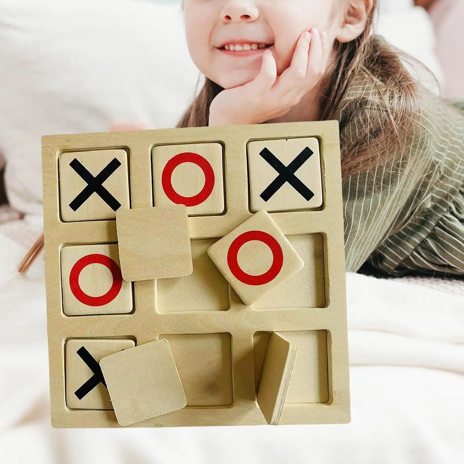 2-6pack Classic Tic TAC Toe Game Noughts and Crosses Game for Outdoor Indoor