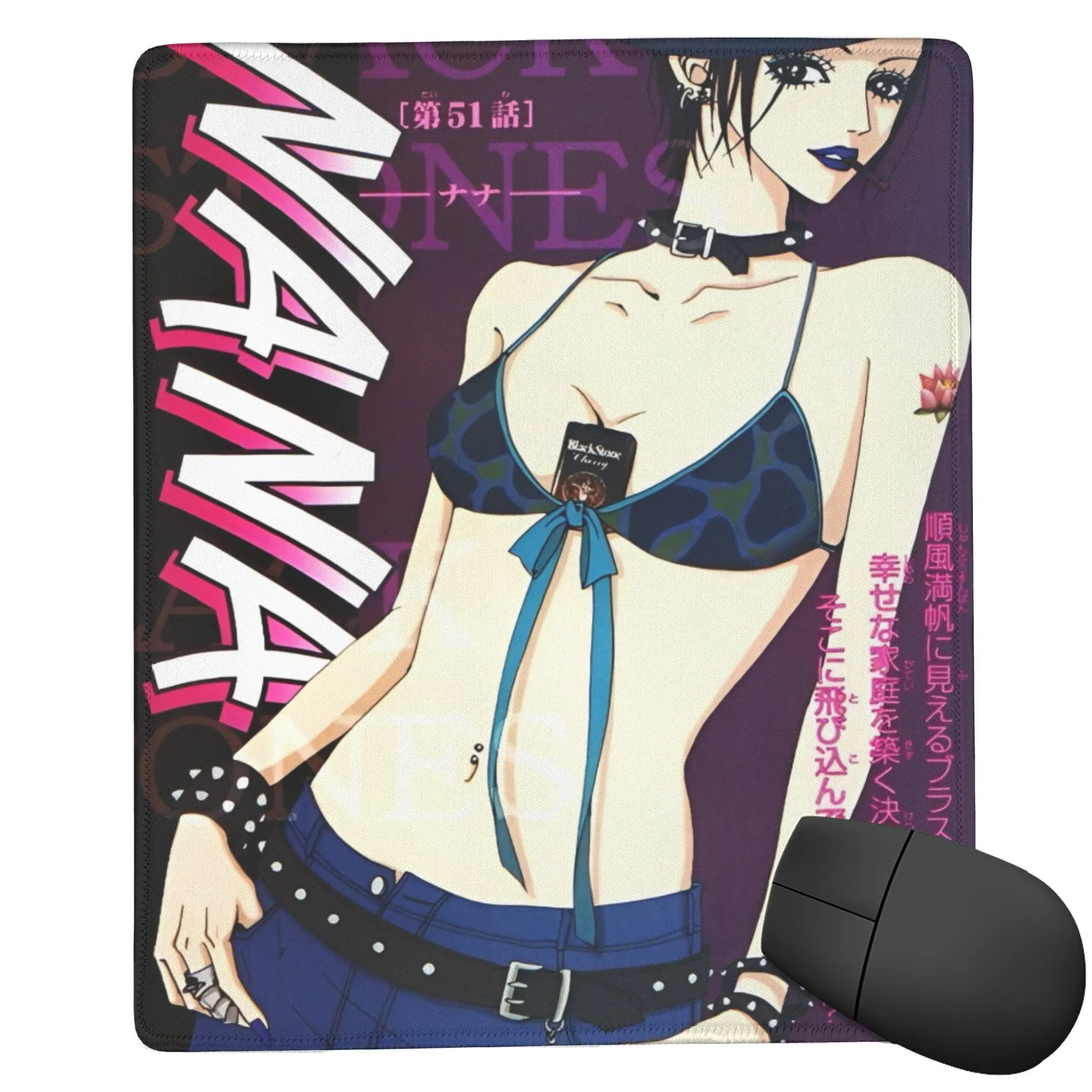 

Nana Osaki Comics игровой коврик для мыши, коврик для клавиатуры, настольный коврик, тканевый коврик для мыши для геймера