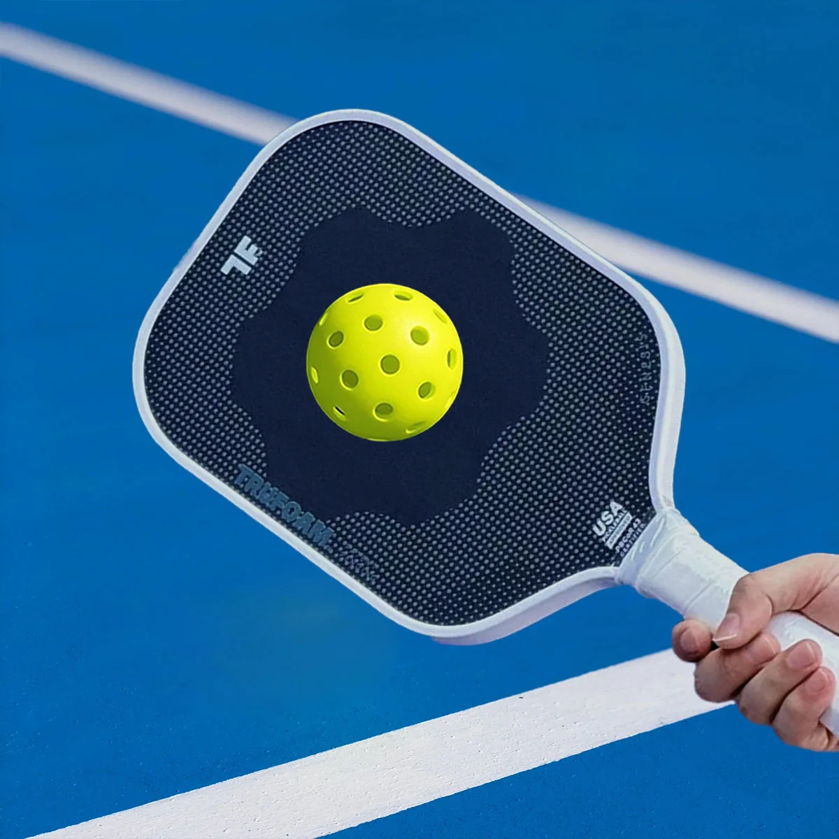 

TF Genesis 3 Pickleball Paddle Hybrid – 100% Foam Core, Honeycomb-Free, 4th Gen Technology, Lightweight Durable Racket