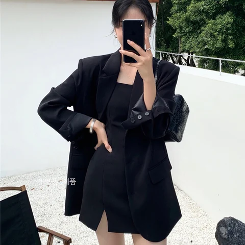 FYCOOKY Однобортный костюм blazer+платье