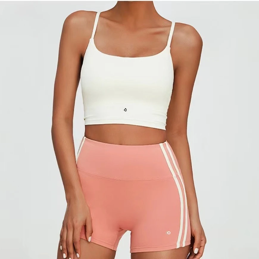 

2025 High Waisted Running Pants Three Quarters Workout Pants for Women Hip Lifting Comfortable Yoga Tights