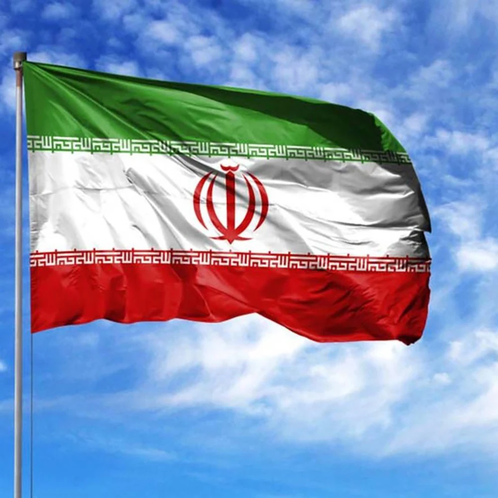 90X150cm Iran Flag 3x5ft Ir Irn Islamic Republic Of Iran Flag Flying Flag