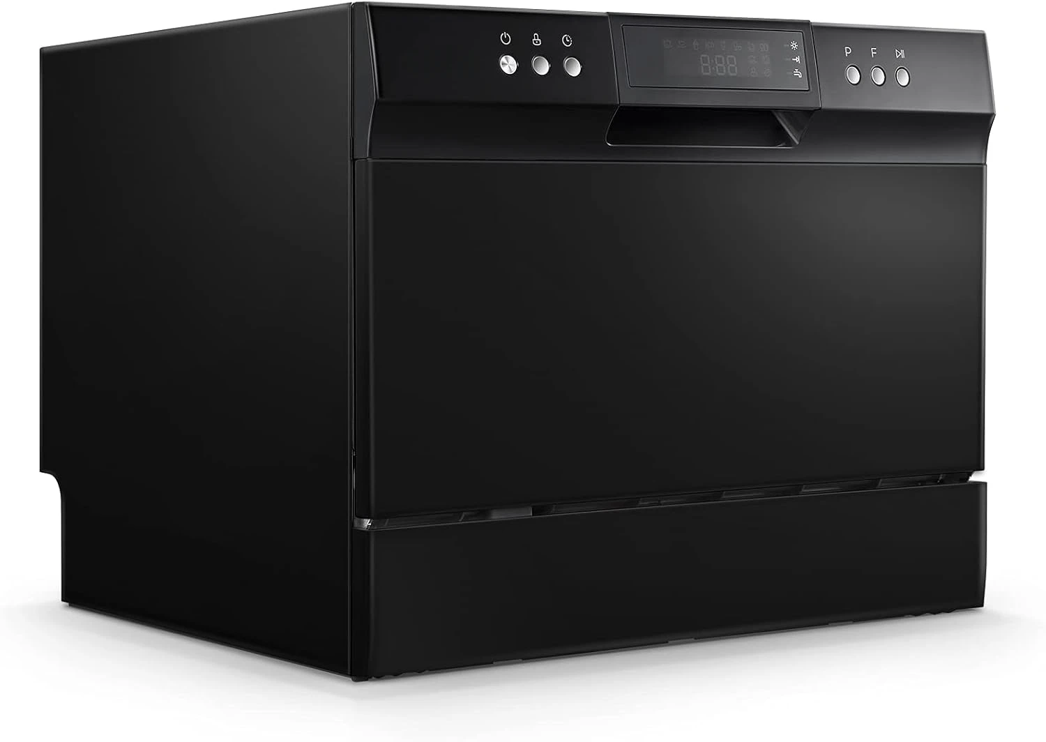 Countertop Dishwasher, Energy Star Portable Dishwasher, 6 Place Settings & 8 Washing Programs, Speed, Baby-Care, ECO& Glass