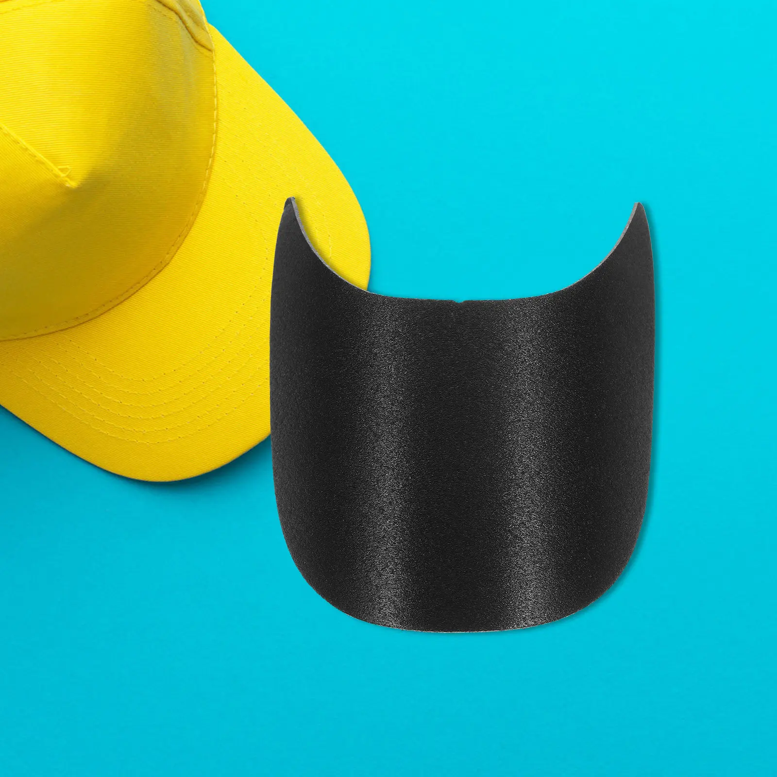 10Pcs Hat Brim Shaper Plastic Visor Inserts for Baseball Caps Sun Hats Golf Hats Sleek Fashionable Look Hat Brim Shaper view 2