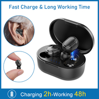 Invisible Hearing Aids For Rechargeable Deafness Mini Hearing Aid Sound Amplifier with Noise Cancelling Intelligent Audifonos