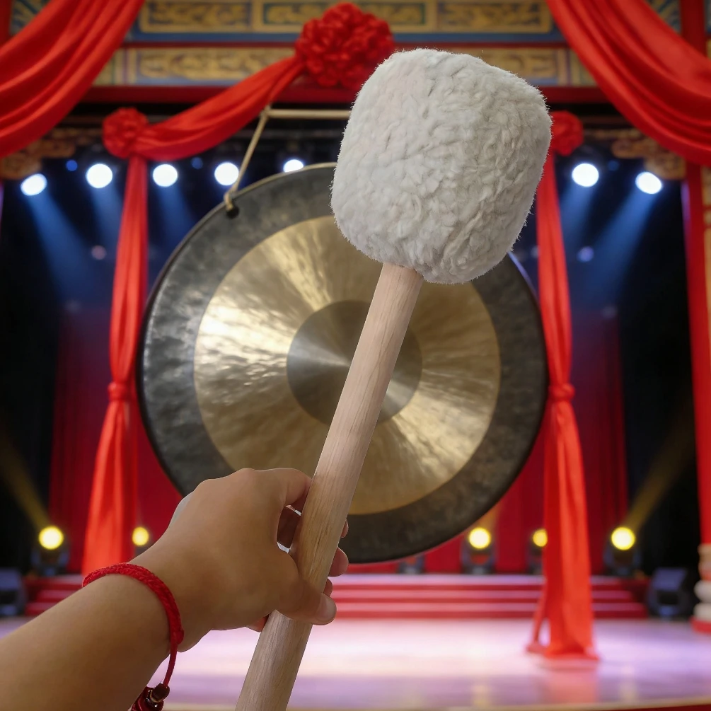 

Молотки для гонга из войлока ручной работы, 2 шт.