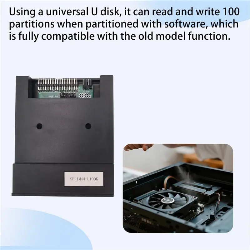 For GOTEK Floppy To USB 1.44M Floppy To USB Flash Drive Emulation Floppy Drive GOTEK SFR1M44-U100K-AEF7 view 4