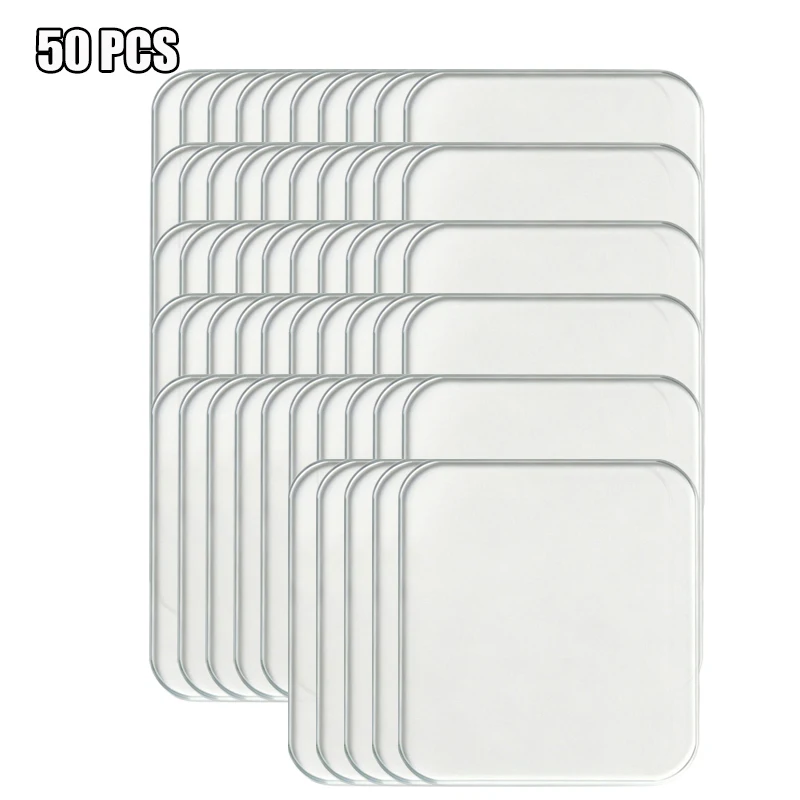 DIY Acryl-Kühlschrankmagnet-Set 9-50 Stück 5x3cm Rechteckige Blanko-Magnete Benutzerdefiniertes Foto Heimdekoration Handgemachtes Bastelset