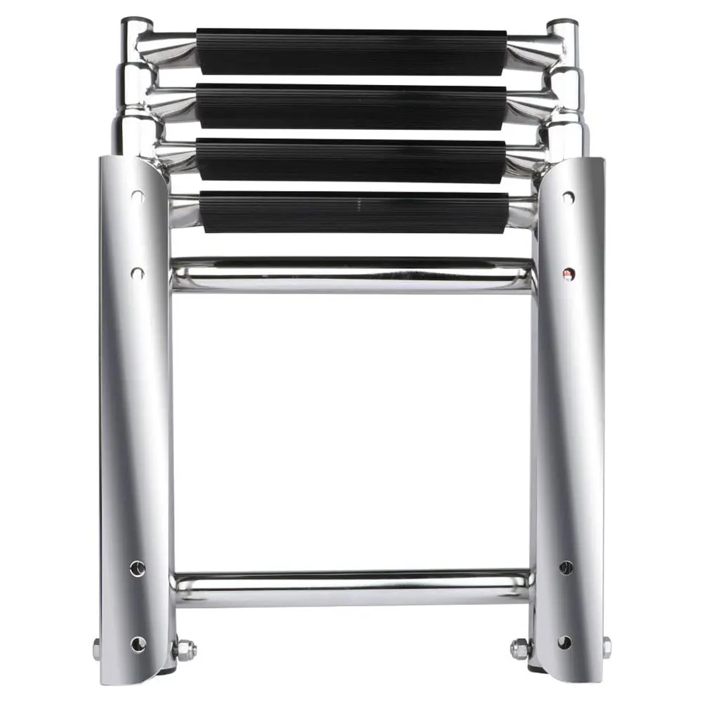 4-Step قارب من الفولاذ المقاوم للصدأ سلم قابل للتمديد عائم السباحة سطح السفينة سلم 600 جنيه قدرة قارب سلم #4