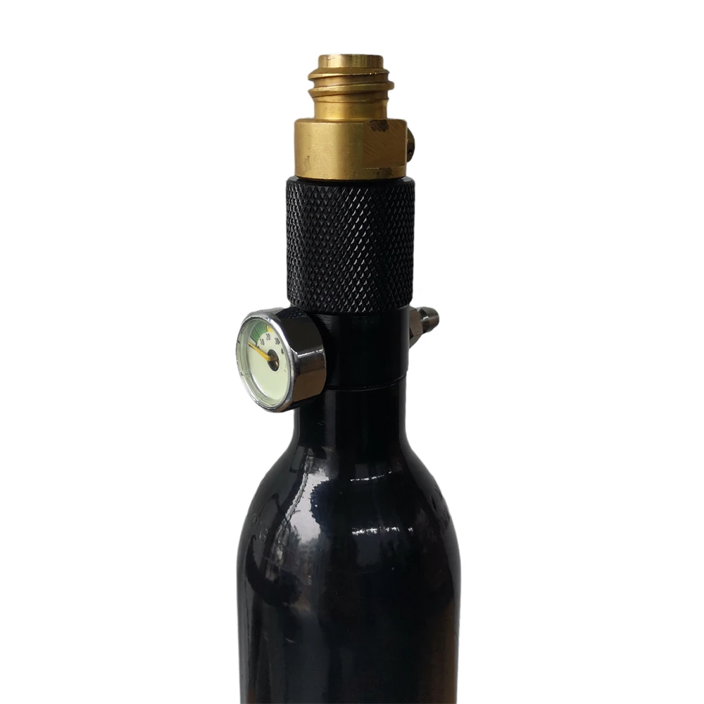 Pressure Tester Air Cylinder Adapter Extended Valve Adaptor For Tank With M18x1.5 Thread