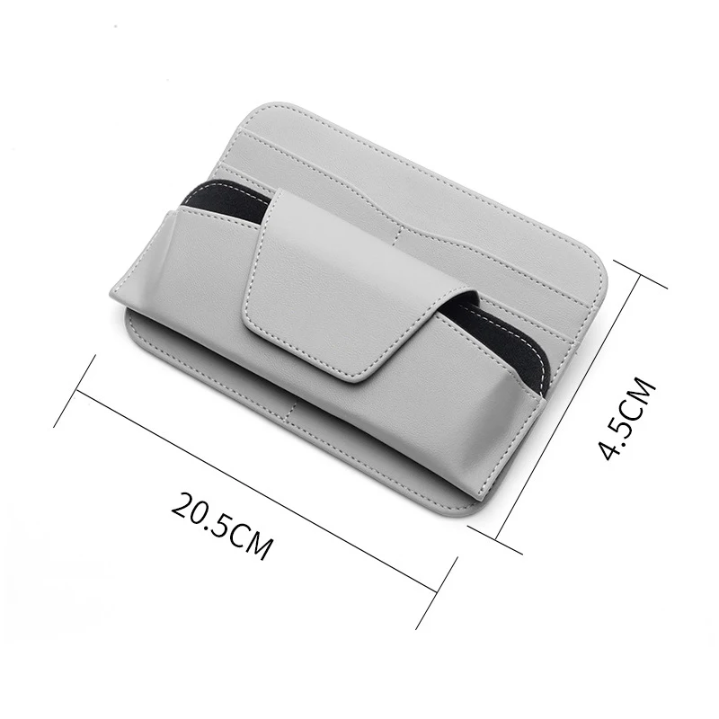 Car Sun Visor Glasses Storage Box Sunglasses Holder For Porsche Panamera Taycan 911 718 Macan Cayenne Boxster Cayman Accessories