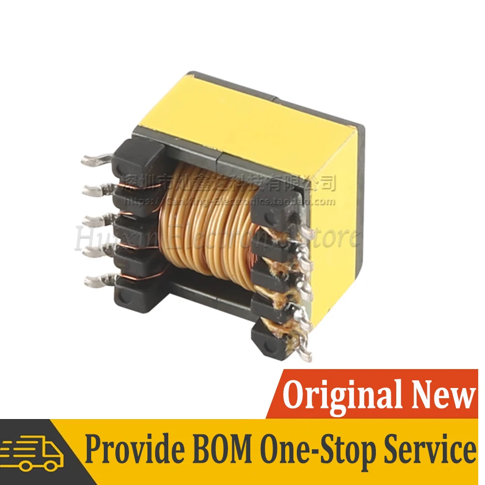 2pcs C1926 EP13 Type High Frequency Pulsing Transformer 5mH Turns Ratio 2.125:1 Isolated 30KHZ-1.1mHZ Step Down