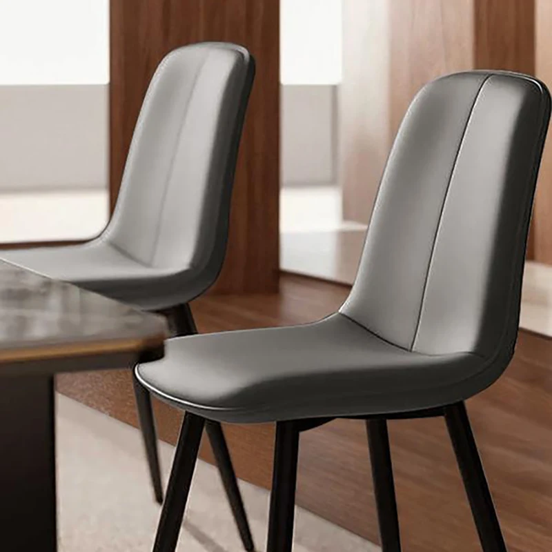 

Modern Nordic Dining Chair Storage Aesthetic Elegant Luxury Dining Chairs Simple Design Foldable Chair Living Room Furniture