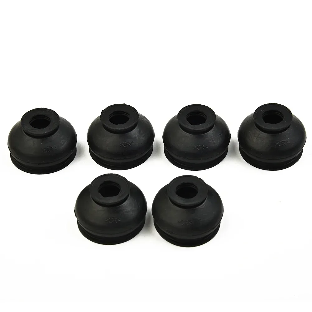 6pcs Universal HQ Rubber Tie Rod End Ball Joint Dust Boots Dust Cover Boot Gaiters For Chinese ATV Quad Go Kart