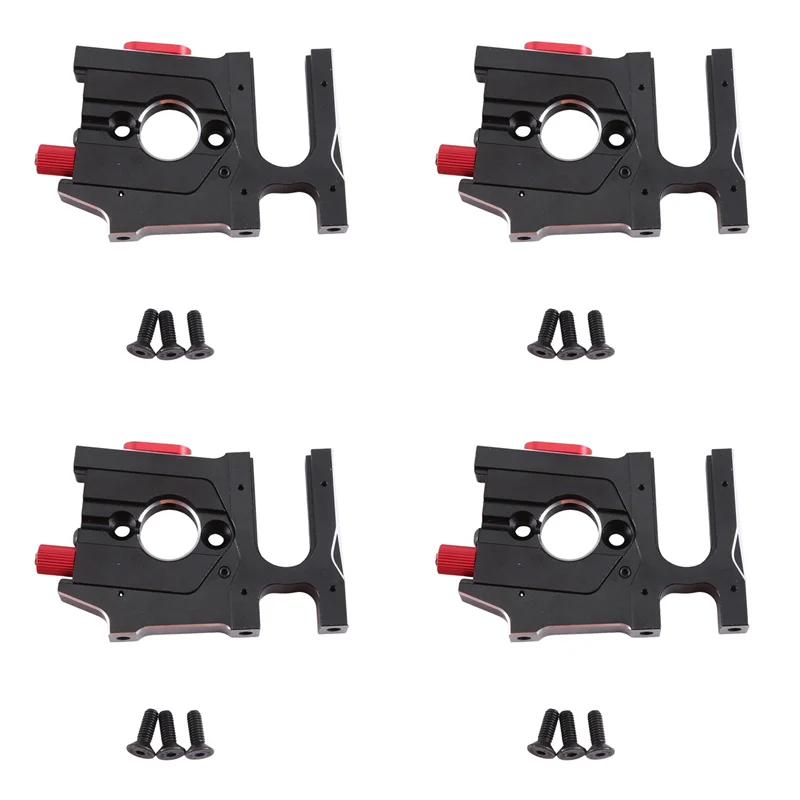 B78B-4X Metall-Gleitmotorhalterung für RC-Car 1/8 Arrma Karton Senton Outcast Talion 1/7 Limitless Mojave Black
