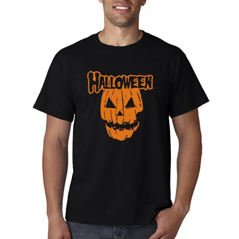 Das Kürbis Ghost T-Shirt Halloween Shirt Horror Trick oder behandeln Ghost T-Shirt Heavy Metal Unisex T-Shirt