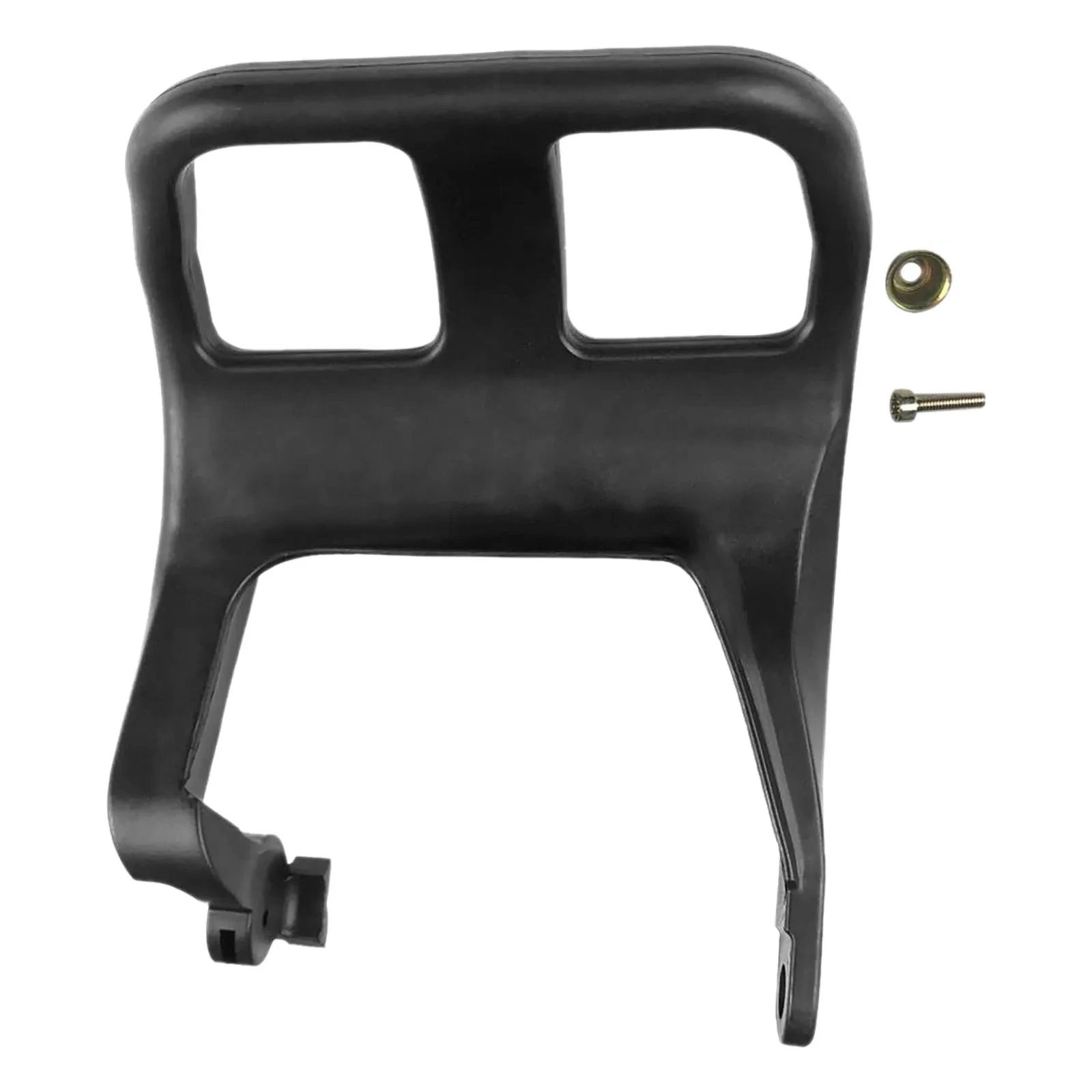 Protector de mano de freno de cadena negro apto para Stihl 024 026 MS260 palanca de manija de freno de cadena de motosierra Accesorios de reparación de energía de jardín