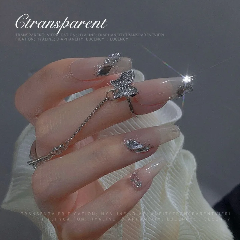 اشترِ بكميات كبيرة، ادفع رسوم شحن واحدة 50 قطعة/عبوة بأحجام مختلفة من أحجار الراين لإكسسوارات أظافر الأظافر