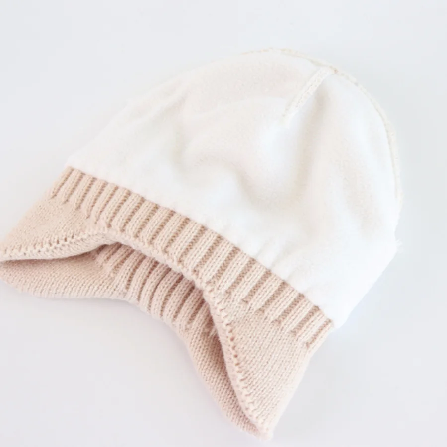 Set Topi Syal Anak Laki-laki Perempuan Bayi Musim Dingin Beanie Rajut Topi Musim Gugur Aksesori Lembut Hangat Untuk Anak-anak Cuaca Dingin Luar Ruangan