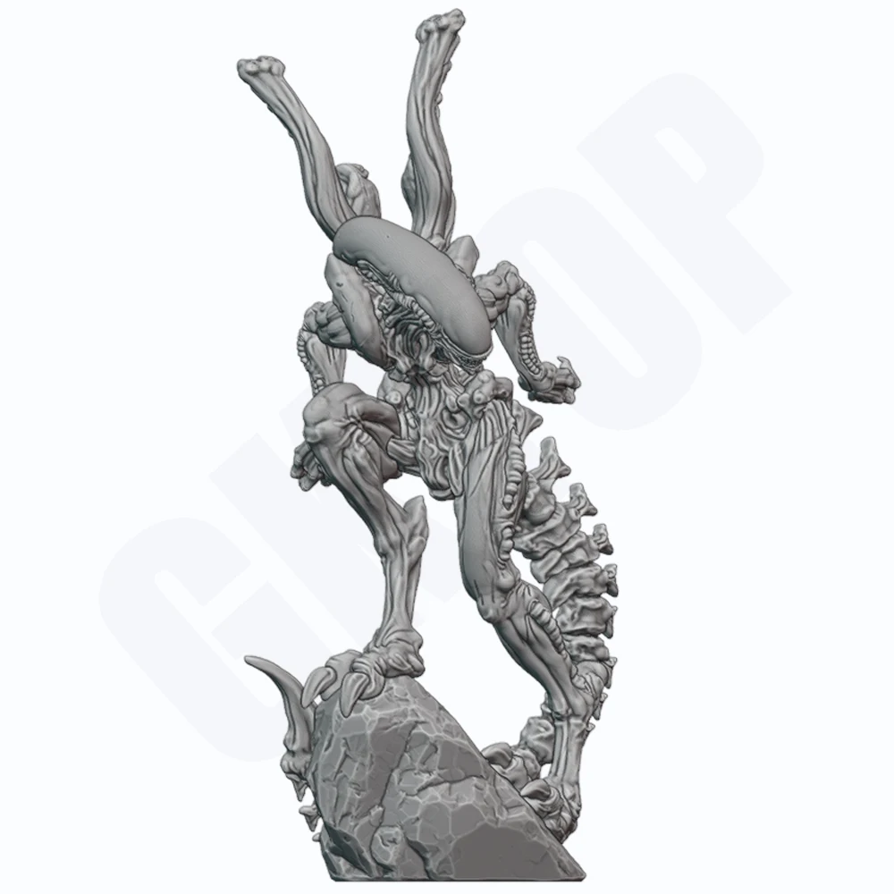 1:24 NSFW الوحوش الغريبة ثلاثية الأبعاد طباعة الراتنج مجموعات الالعاب Gk غير مصبوغ تمثال لتقوم بها بنفسك المفكك تمثال أنيمي دمية أرقام جمع نموذج