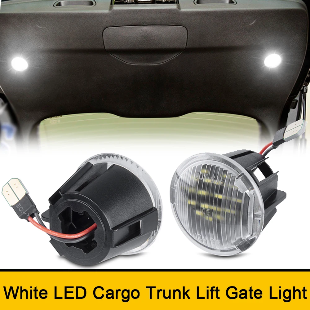 

2x For Jeep Commander Grand Cherokee Chrysler PT Cruiser Dodge Durango LED Interior Door Gate Lift Trunk Cargo Bed Lights 6000K