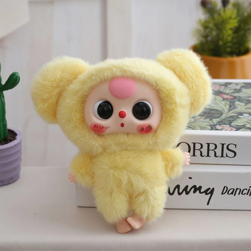 Jouets en peluche elfe de dessin animé, pendentifs lapin mignon, poupée en peluche douce, porte-clés, décor de sac, cadeau d'anniversaire pour enfants