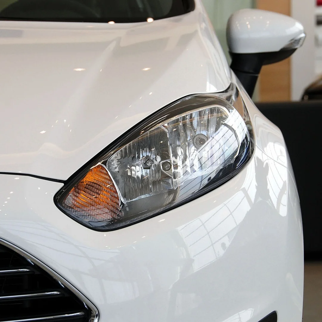 For Ford Fiesta 2013 2014 2015 2016 Front Headlamp Transparent Lampshade Lamp Shell Masks Headlight Cover Lens Plexiglass