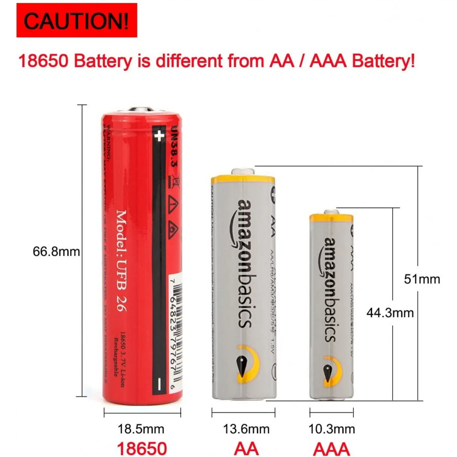 UltraFire 18650 2600mAh akumulator 3.7V rzeczywista pojemność akumulator litowo-jonowy do latarki latarka czołowa zabawka UAV bez płytki