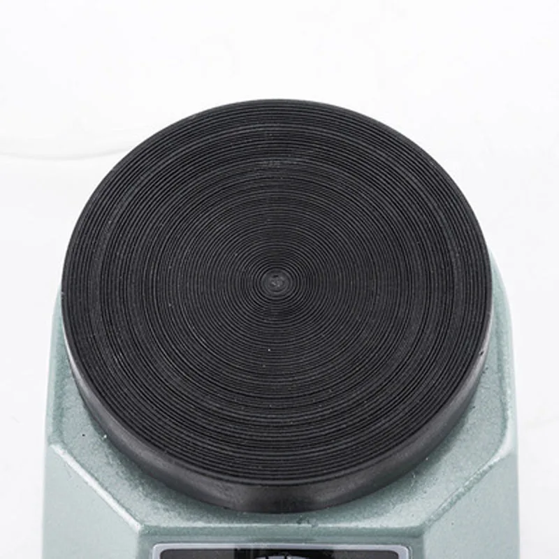0728 0981 Dental Plaster Vibrator 4'' Round Small Gypsum Variable Intensity Shaker Oscillator Dental Lab Equipment