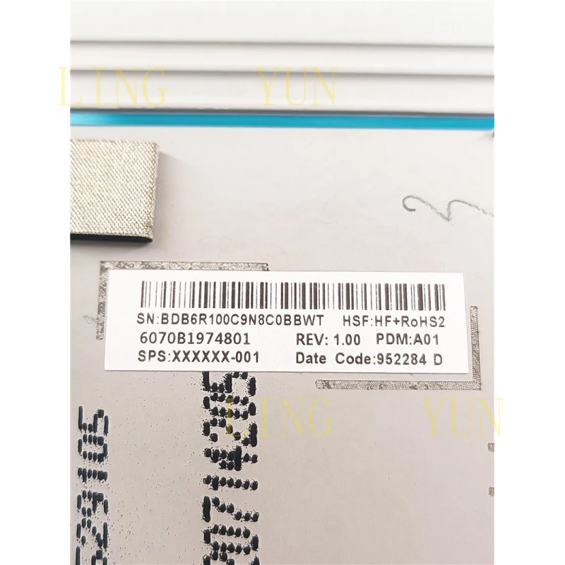 z   For HP Elite Dragonfly G3 Laptop LCD Back Cover Blue 6070B1974801