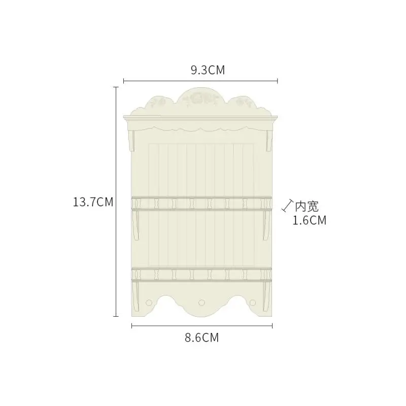 Miniature Doll Furniture: 1/6 Scale Hanging Cabinet & Dish Rack Toy for Dollhouse
