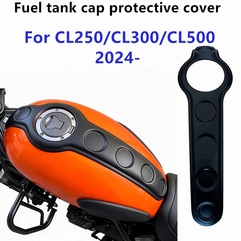 Leading-Edge-Motorcycle Fuel Gas Tank Cap Console Protector Cover For Honda CL250/CL300/CL500 2023 2024 2025 2026- Accessories