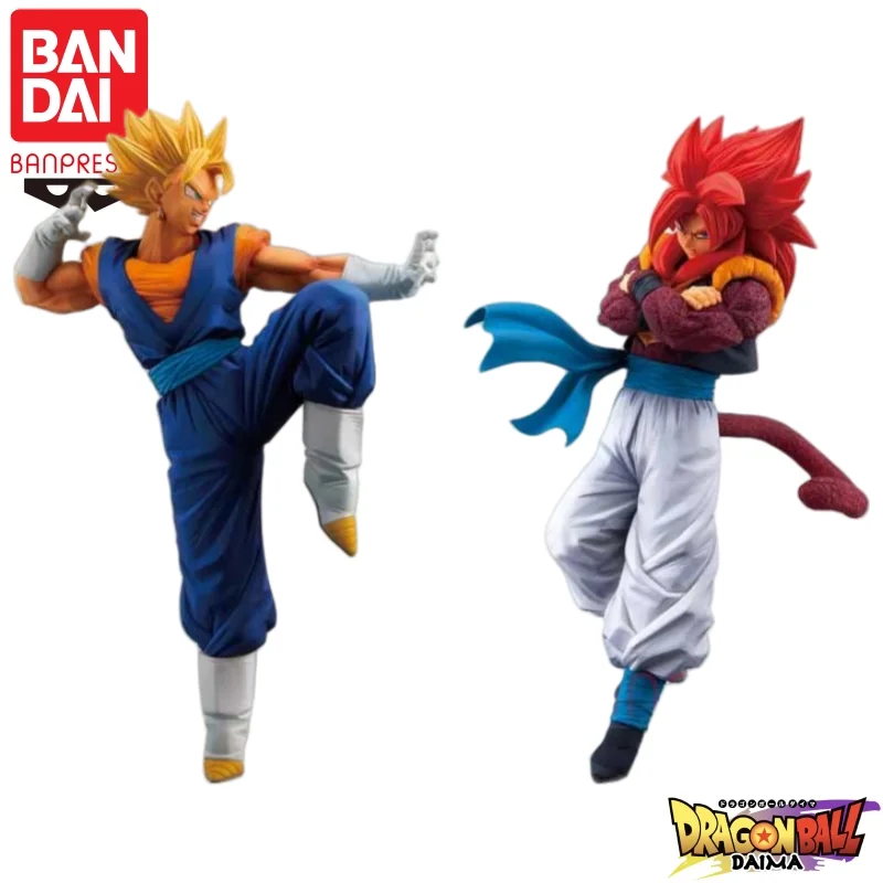 

В наличии Bandai Banpresto, оригинальная фигурка Dragon Ball Fes Son Goku Gogeta 11, модель куклы, новая коробка, игрушки, модель гаража