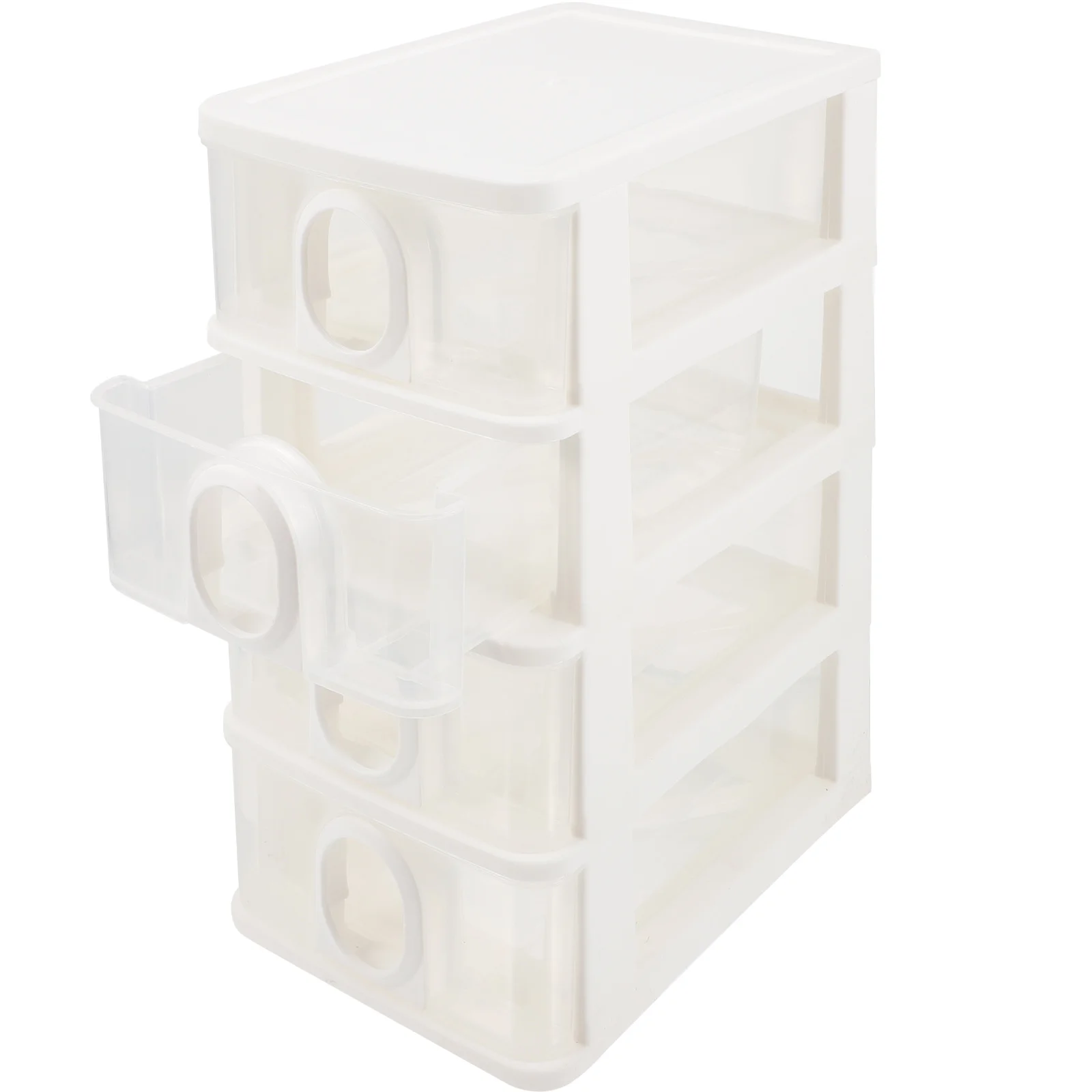 

Plastic Drawer Storage Box Desktop Organizer Compact Large Capacity Makeup Case Practical Bathroom Kitchen Bedroom