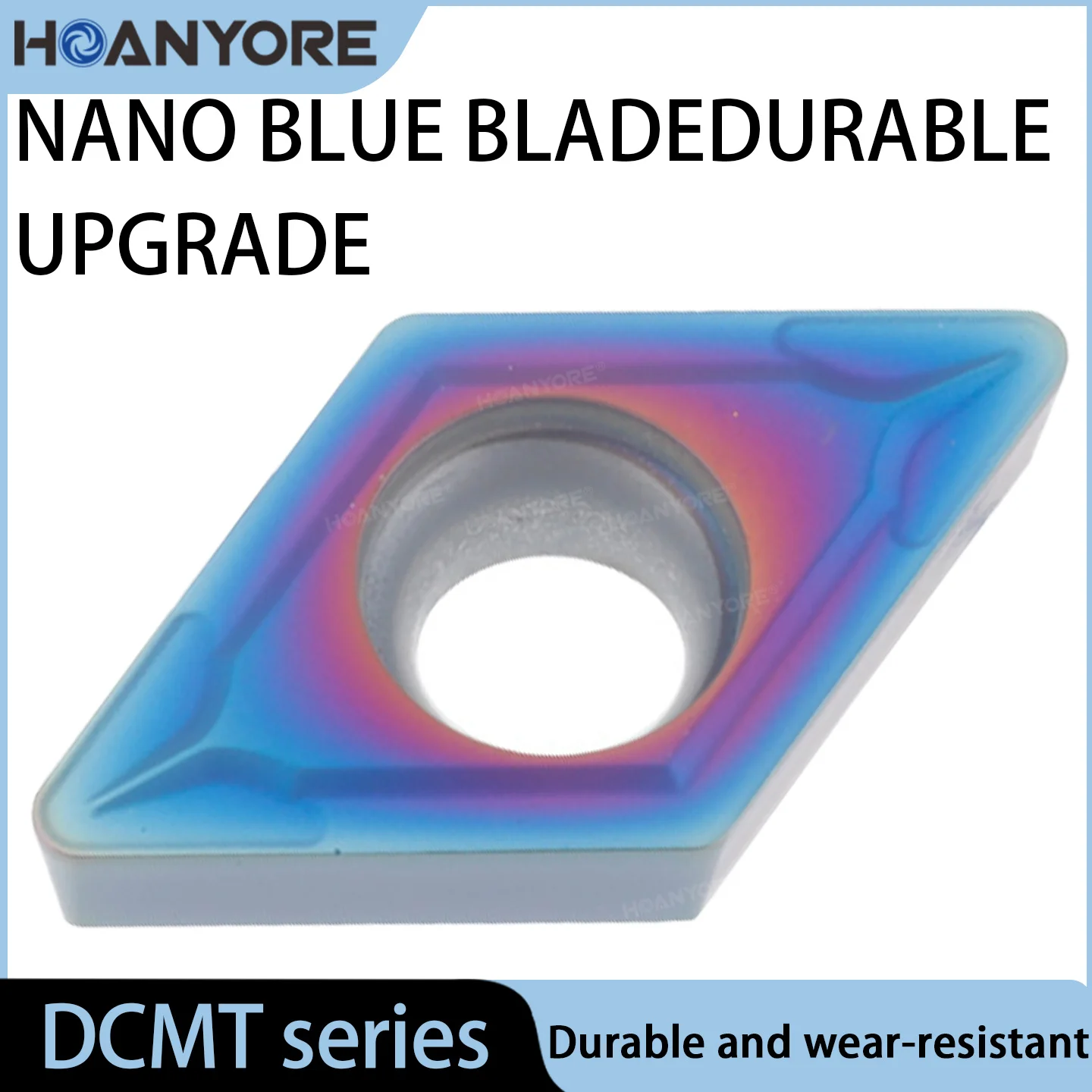 

Nano blue high hardness DCMT series blade grain quenched steel special hard stainless steel cast iron cutting head