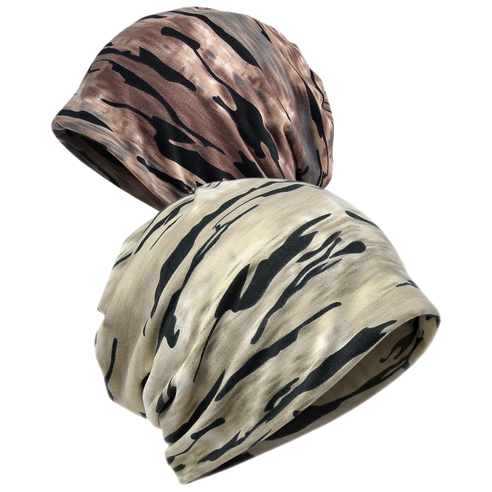 

Camouflage Neck Warmer Scarf Beanie Hat Face Mask for Men Women Cycling Outdoor Sports Warm Cotton Elastic Fits All